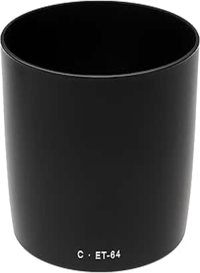 Fotodiox Dedicated (Bayonet) Lens Hood, for Canon EF 75-300mm f/4.0-5.6 IS Lens as Canon ET-64II, ET-64 II